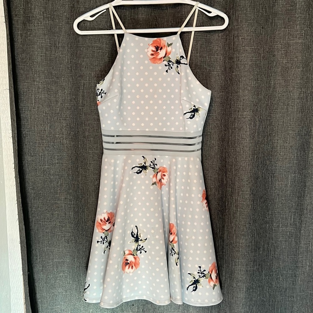 Light blue dress size 3